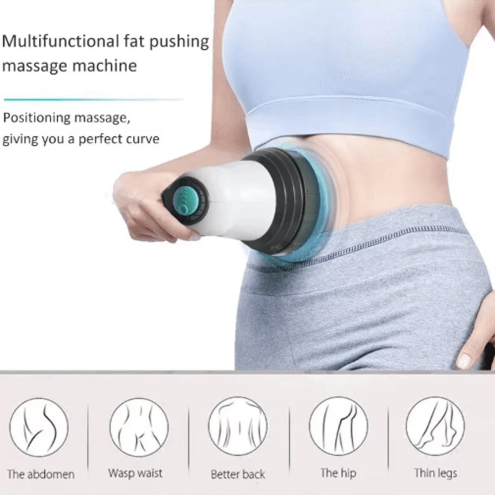 Portable Electric Body Massager AntiCellulite Slimming Deep Tissue Vibration Device 6
