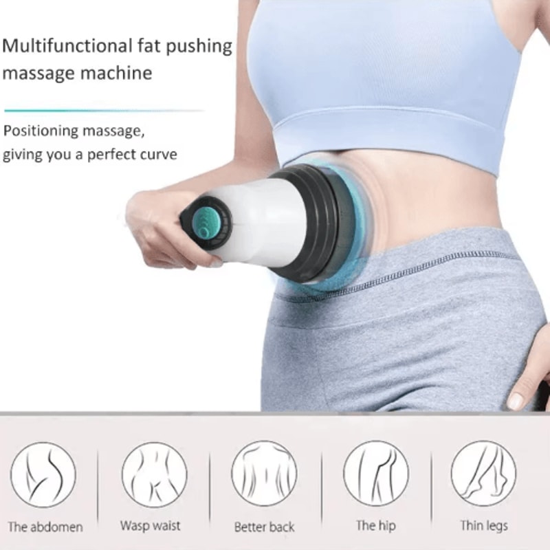 Portable Electric Body Massager AntiCellulite Slimming Deep Tissue Vibration Device 6