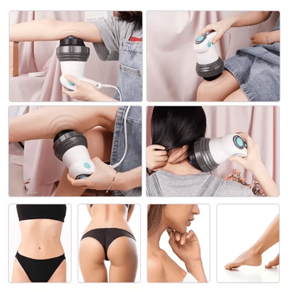 Portable Electric Body Massager AntiCellulite Slimming Deep Tissue Vibration Device 7