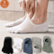5 Pairs Invisible Toe Socks Breathable Cotton Five Finger NoShow Socks 0
