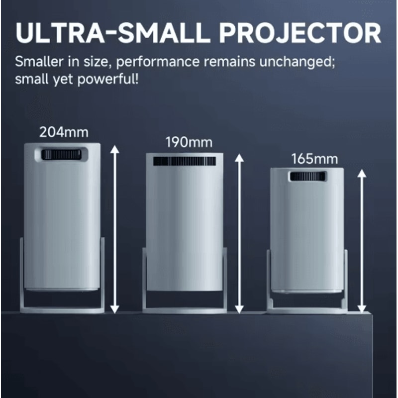 P30PRO Mini Smart Projector 4K Supported WiFi 6 Portable Home Theater 2