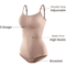 Womens VNeck Spaghetti Strap Bodysuit Slimming Compression Shapewear 4