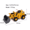 Diecast Construction Vehicle Toy Set Alloy Tractor Excavator Crane Trucks For Kids 0