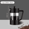 Borosilicate Glass French Press Coffee Maker 3506001000ML Manual Coffee Tea Brewer 1