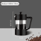 Borosilicate Glass French Press Coffee Maker 3506001000ML Manual Coffee Tea Brewer 2