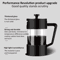 Borosilicate Glass French Press Coffee Maker 3506001000ML Manual Coffee Tea Brewer 7