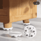 4PCS Adjustable Furniture Riser With Wheels Movable HeavyDuty Appliance Sofa Lifter Pads 1