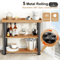 4PCS Adjustable Furniture Riser With Wheels Movable HeavyDuty Appliance Sofa Lifter Pads 5