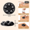 4PCS Adjustable Furniture Riser With Wheels Movable HeavyDuty Appliance Sofa Lifter Pads 7