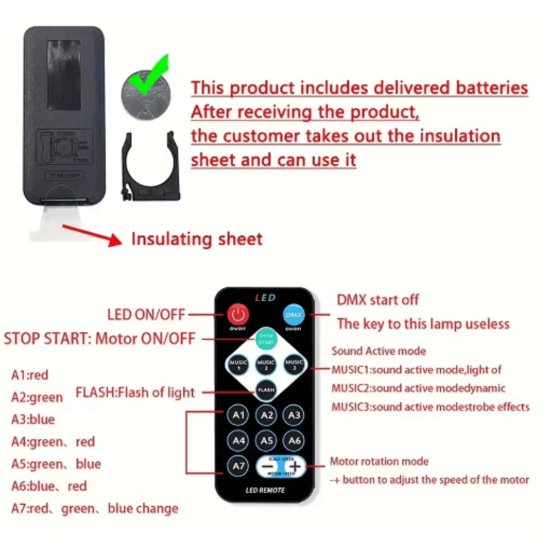 LED Galaxy Star Projector Light MultiColor Night Lamp With Remote Control 8