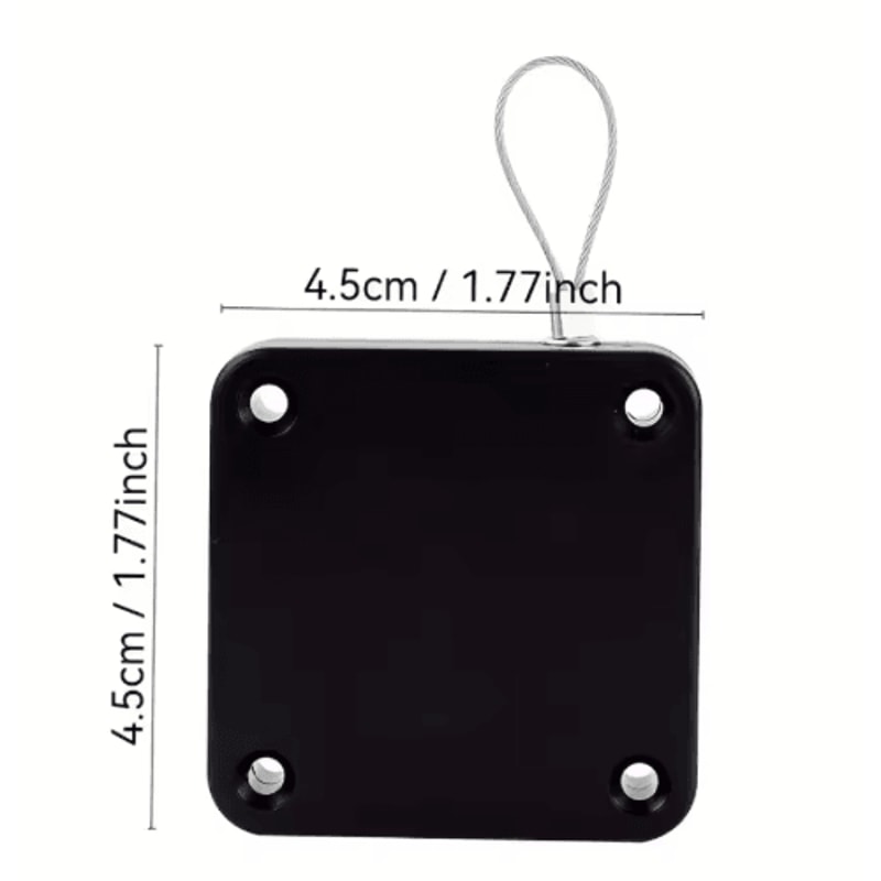 NoDrill Automatic Door Closer Silent Self Closing Door Device For Home Office 4