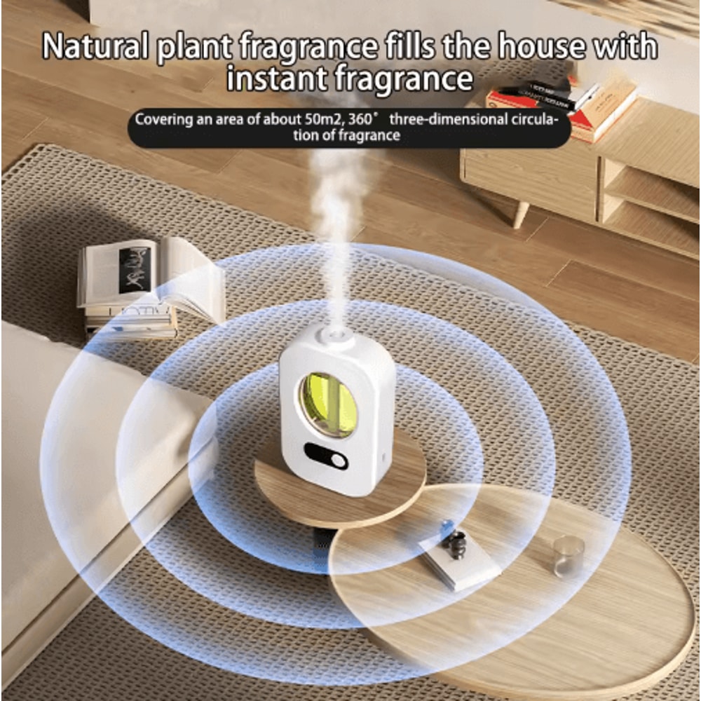Automatic Aroma Diffuser Air Freshener Essential Oil Bathroom Fragrance Dispenser 8