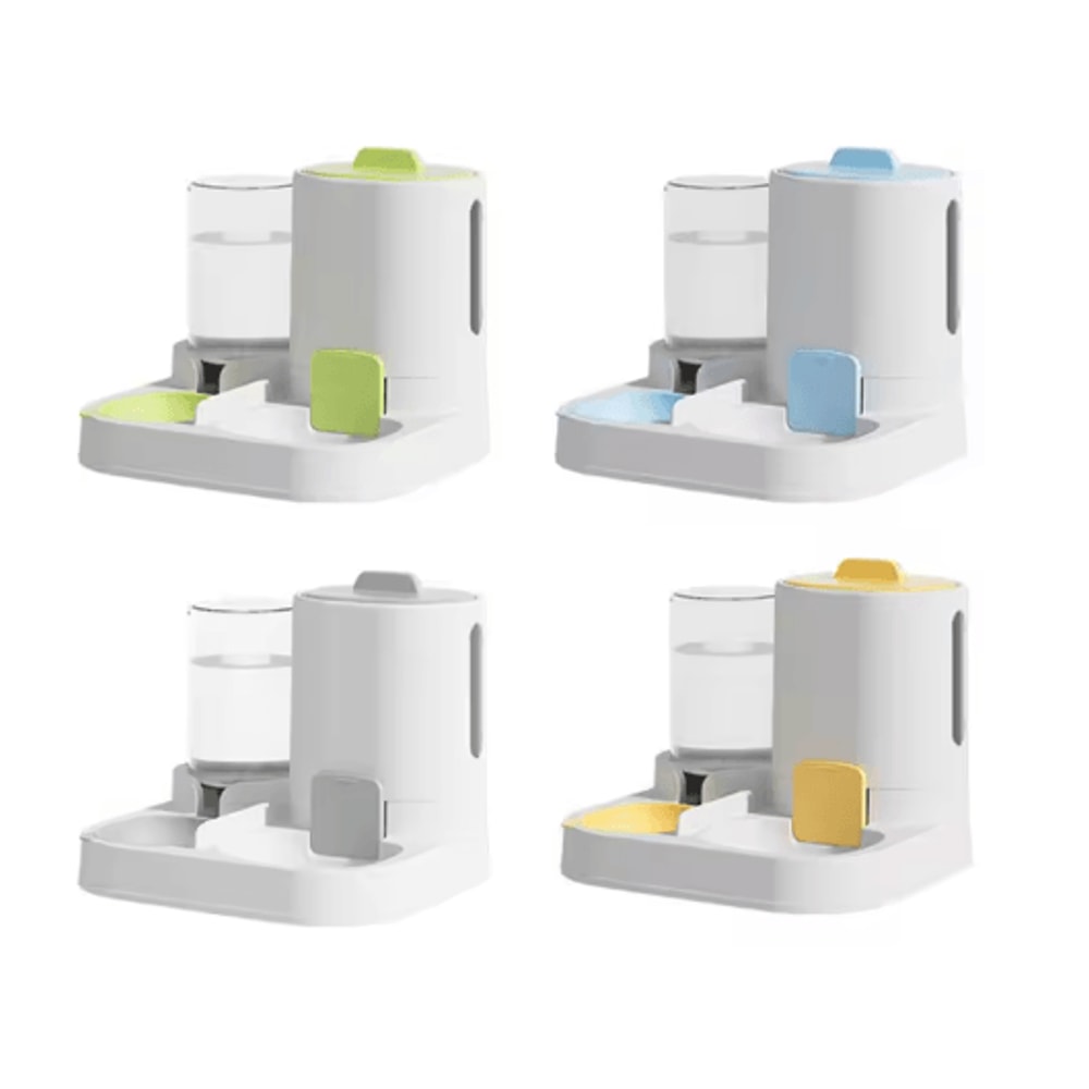 Automatic Cat Water Dispenser Gravity Pet Feeder Spill Proof Large Capacity Design 11