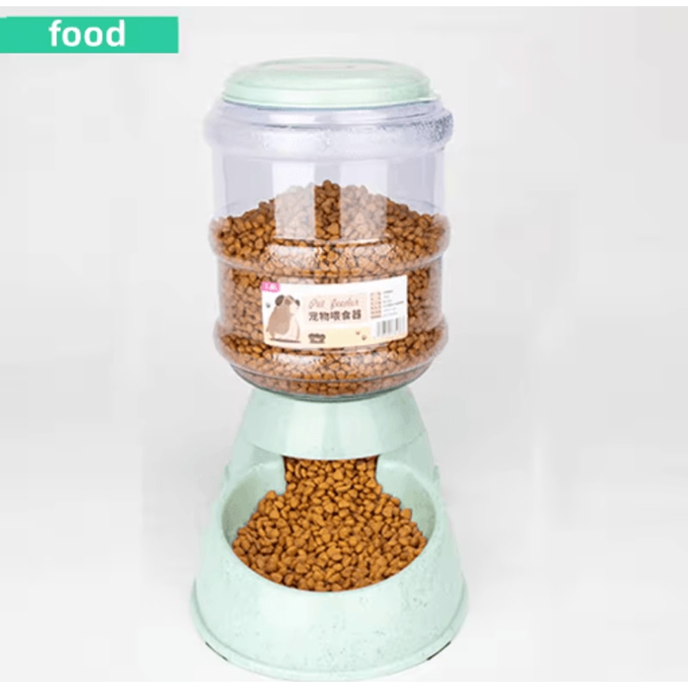 Large Capacity Automatic Pet Feeder Bowl Set Cat Water Dispenser Dog Food Bowl Combo 9
