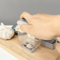 Manual Garlic Press Crusher Peeler Easy Clean Garlic Grinder Kitchen Tool 5