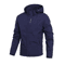 Mens Waterproof Rain Jacket Lightweight Hooded Windproof Outdoor Hiking Raincoat 4