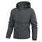 Mens Waterproof Rain Jacket Lightweight Hooded Windproof Outdoor Hiking Raincoat 5