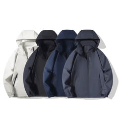 mens waterproof rain jacket lightweight hooded windproof outdoor hiking raincoat