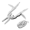 Portable Stainless Steel Multi Tool Pliers Keychain Compact EDC Outdoor Survival Multitoo 3