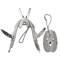 Portable Stainless Steel Multi Tool Pliers Keychain Compact EDC Outdoor Survival Multitoo 5