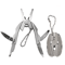 Portable Stainless Steel Multi Tool Pliers Keychain Compact EDC Outdoor Survival Multitoo 5