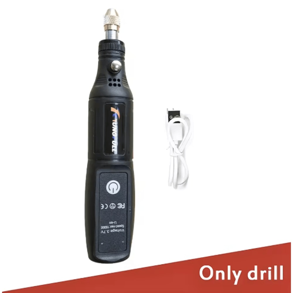 USB Wireless Mini Electric Drill Handheld Engraving Pen Rotary Tool For Wood Metal Glass 4