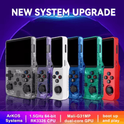 r36s retro handheld game console – linux portable gaming device with 3.5 ips screen & 64gb games