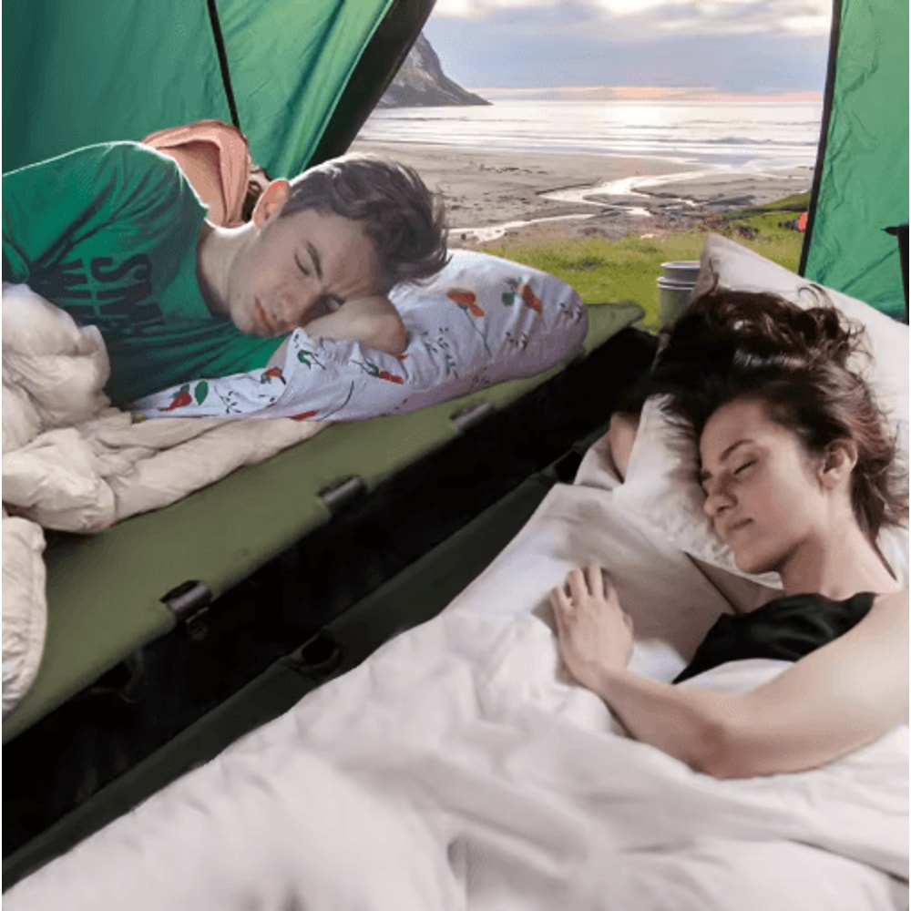 WESTTUNE Portable Camping Cot Ultralight Folding Bed For Travel Hiking Outdoor Sleeping 4