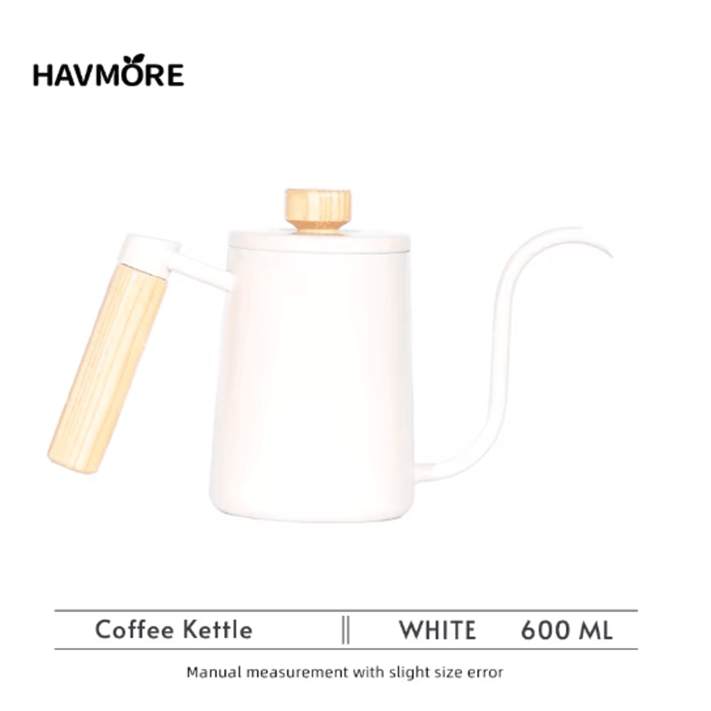 600ml Stainless Steel Gooseneck Coffee Kettle Barista Precision Pour Over Kettle 1