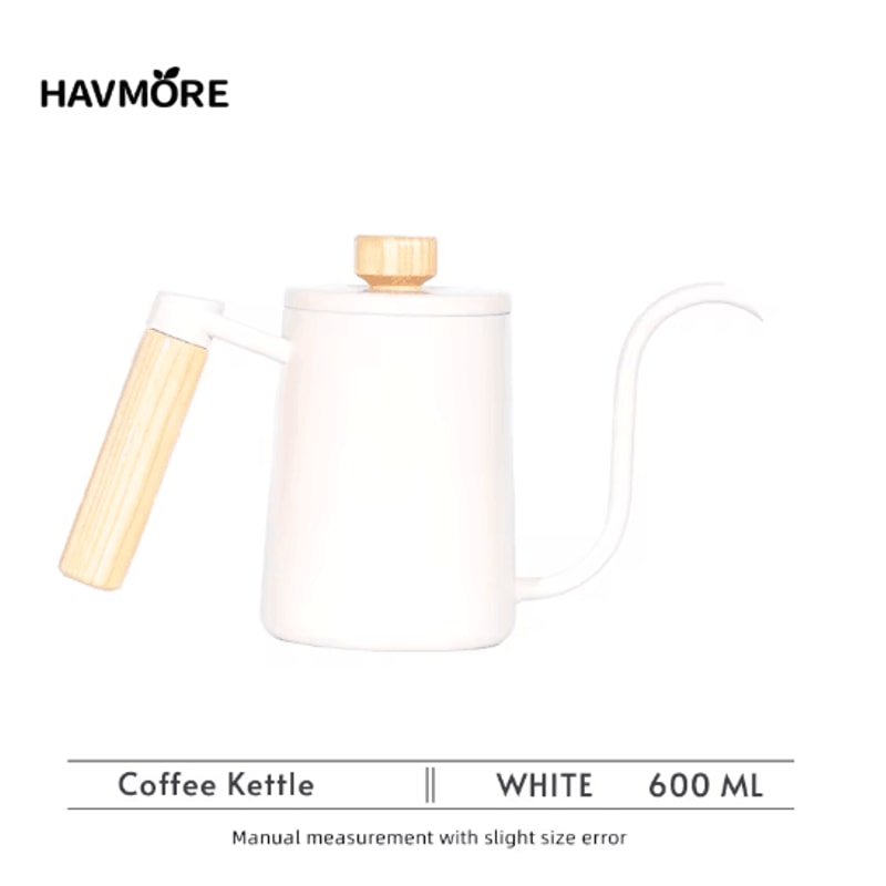 600ml Stainless Steel Gooseneck Coffee Kettle Barista Precision Pour Over Kettle 1