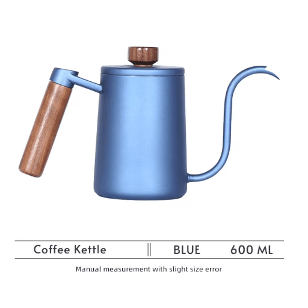 600ml Stainless Steel Gooseneck Coffee Kettle Barista Precision Pour Over Kettle 2