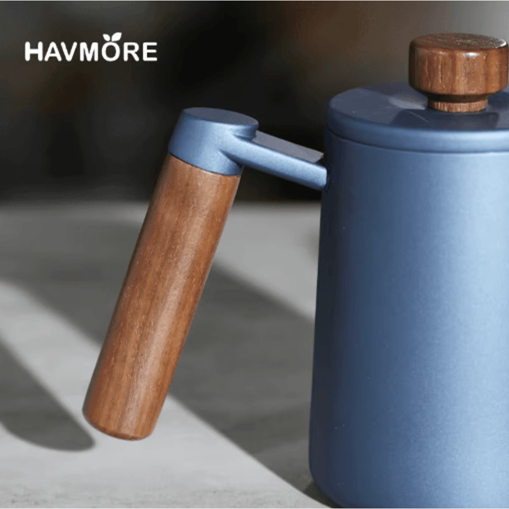 600ml Stainless Steel Gooseneck Coffee Kettle Barista Precision Pour Over Kettle 6