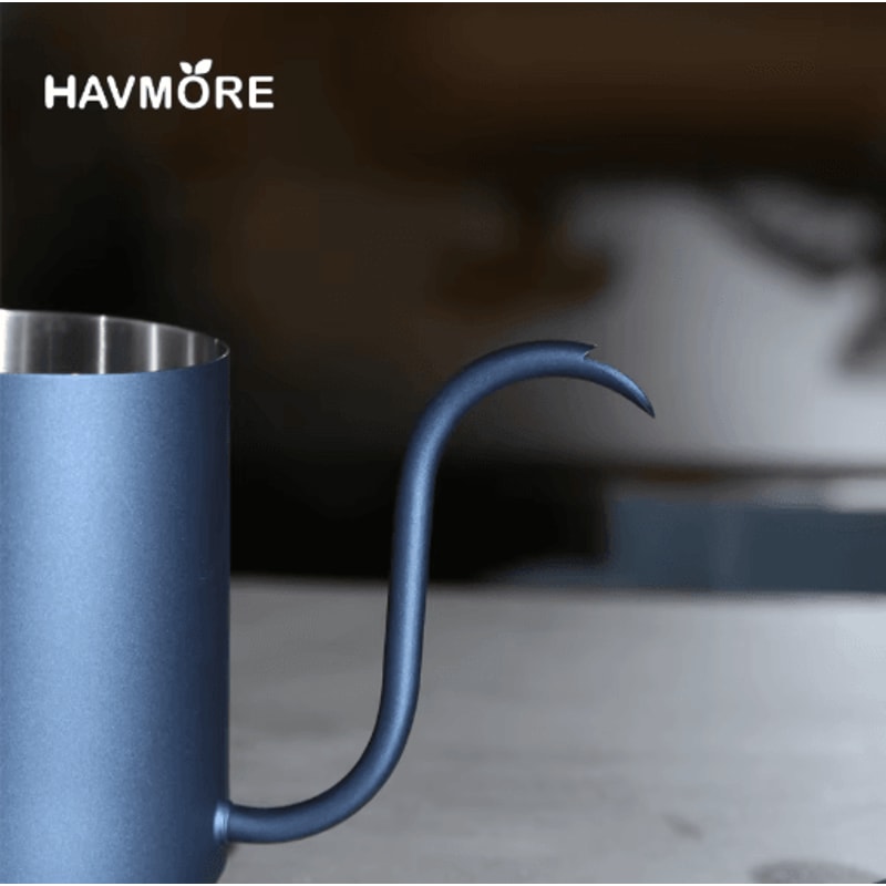 600ml Stainless Steel Gooseneck Coffee Kettle Barista Precision Pour Over Kettle 8