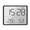 Ultra Thin Digital Alarm Clock With Temperature Hygrometer LCD Magnetic Desk Clock 1