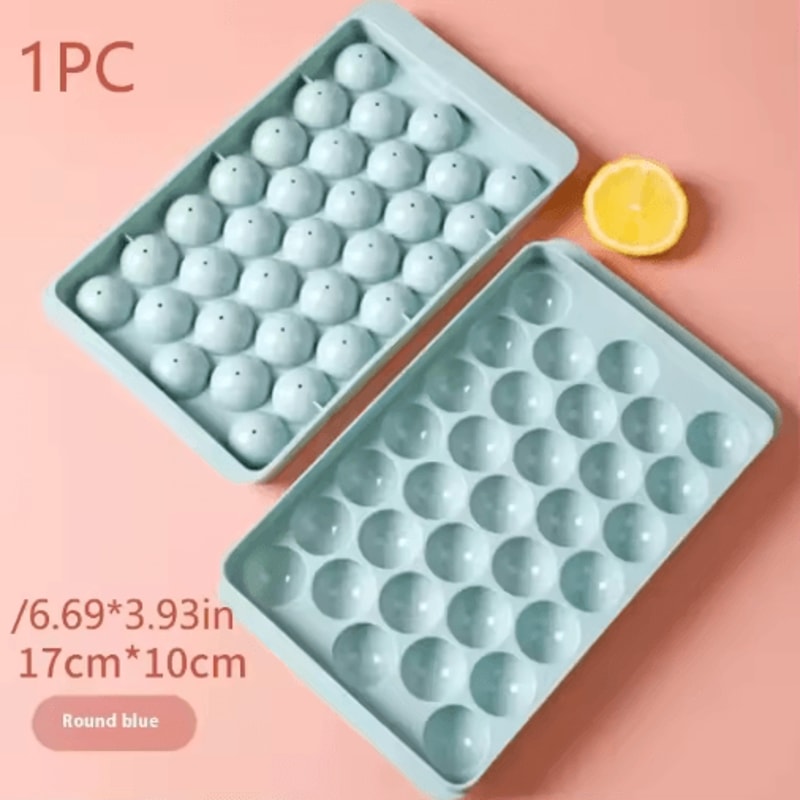 Premium Spherical Ice Mold Whiskey Ice Ball Maker Food Grade Round Ice Cube Tray 1