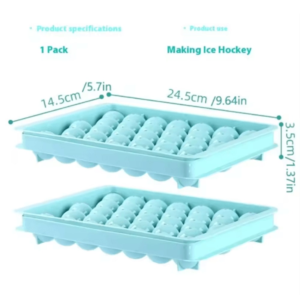 Premium Spherical Ice Mold Whiskey Ice Ball Maker Food Grade Round Ice Cube Tray 7