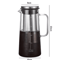 Leeseph Cold Brew Coffee Maker 1L Glass Pitcher With Stainless Steel Filter Tea Infuser 1