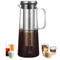Leeseph Cold Brew Coffee Maker 1L Glass Pitcher With Stainless Steel Filter Tea Infuser 0