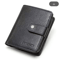 Vintage RFID Leather Wallet For Men Genuine Leather Zip Wallet With Coin Pocket 7