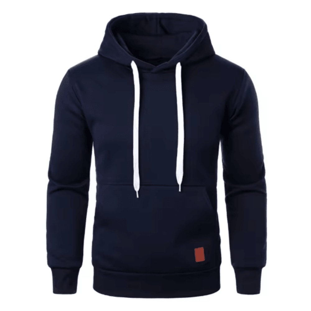 Mens Lightweight Hoodie Casual Pullover Drawstring Hooded Streetwear Sweatshirt 1