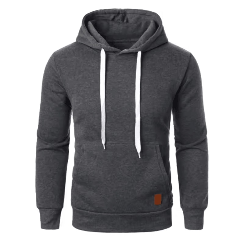 Mens Lightweight Hoodie Casual Pullover Drawstring Hooded Streetwear Sweatshirt 6