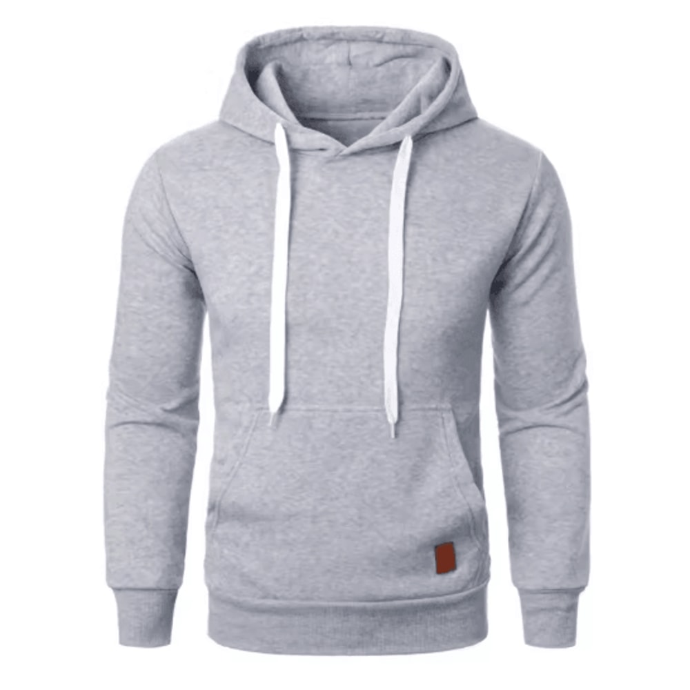Mens Lightweight Hoodie Casual Pullover Drawstring Hooded Streetwear Sweatshirt 9