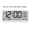 8001 EN Digital Alarm Clock With LED Display Dual Alarm Temperature Humidity Monitor 3