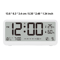 8001 EN Digital Alarm Clock With LED Display Dual Alarm Temperature Humidity Monitor 3