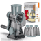 LMETJMA Rotary Cheese Grater 3in1 Manual Vegetable Slicer Nut Grinder 1