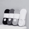 5Pair Set Mens Invisible Socks Cotton No Show Ankle Socks With Silicone Grip 0