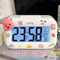 Smart Digital Alarm Clock With LCD Display Temperature Calendar LED Backlight 13