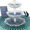 DIY Solar Bird Bath Fountain Detachable Solar Water Fountain Pump For Garden Decor 0