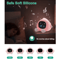 ORIA Kids Sleep Training Clock Rechargeable Alarm Clock With Color Night Light Child Lock 2