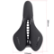 LINGMAI Comfortable Bicycle Seat Shock Absorbing Waterproof Bike Saddle Cushion 1